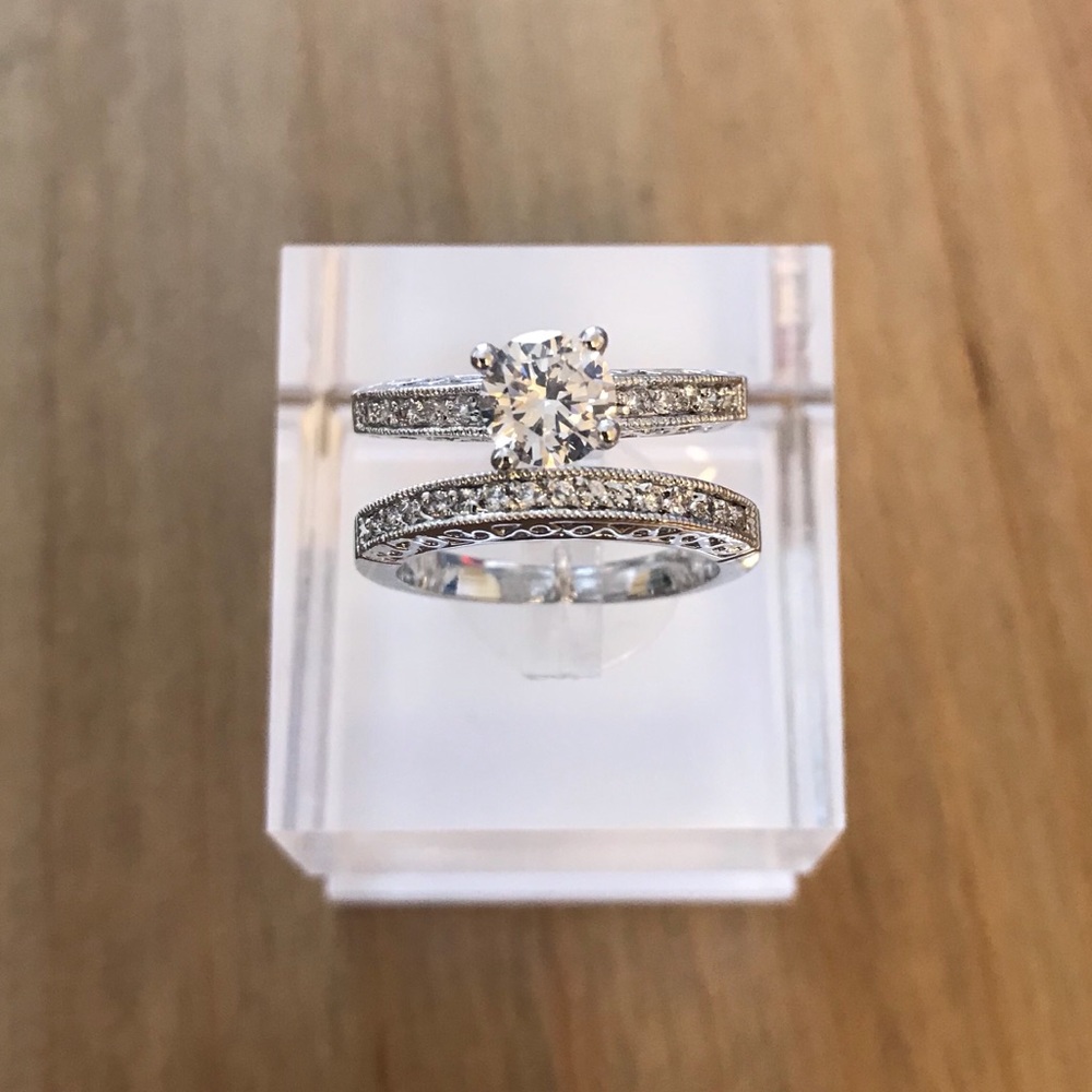 Filigree Bridal Set